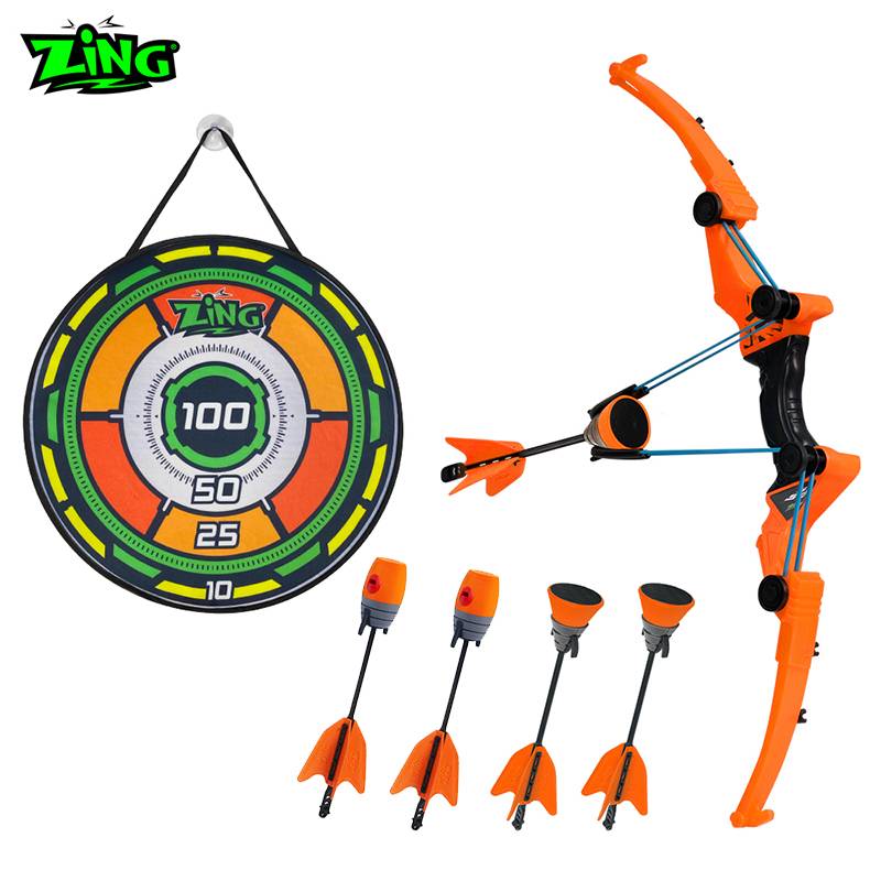 Orange sticky slingshot (Folded arrow + 3 sticky arrow + 2 whistle arrow)
